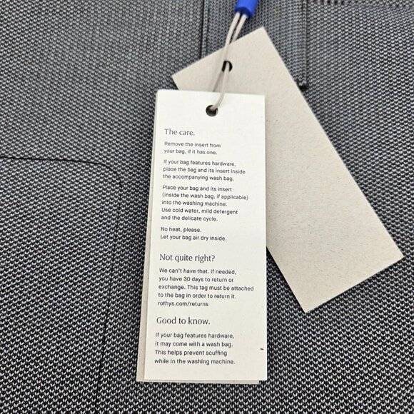 New Rothy's The Carryall Slate Brown Shoulder Tote Bag Rothys Carry All - Picture 12 of 14